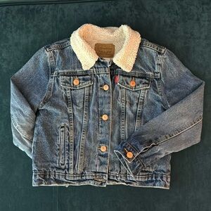 Levi Sherpa lined Denim Jacket